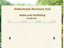 Tablet Screenshot of hiddenbrookperuvians.com